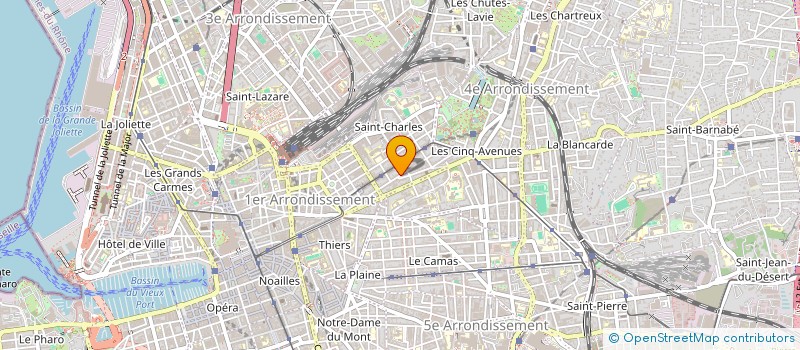 localisation de l'entreprise COMPAGNIE TORNERO à MARSEILLE