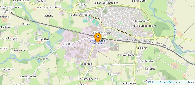 localisation de l'entreprise COMPAGNIE TOTOUTAR à L'HERMITAGE