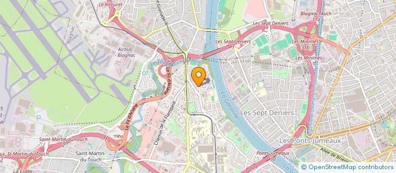 localisation de l'entreprise COMPAGNIE TOULOUSAINE ..CHAUFFAGE GAZ à TOULOUSE