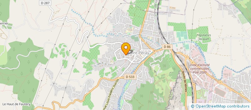 localisation de l'entreprise COMPAGNIE TOUT COUR  CORNAS