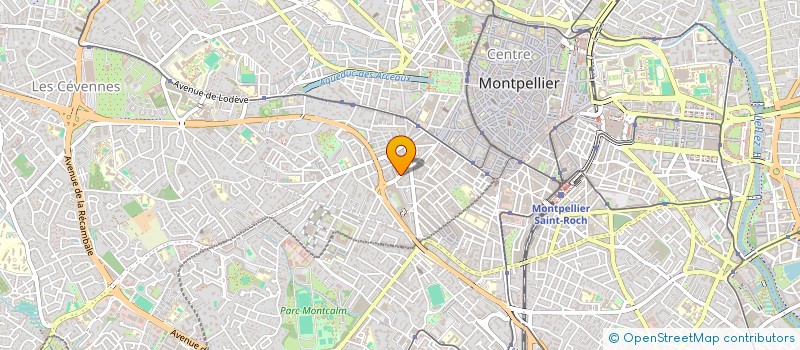localisation de l'entreprise COMPAGNIE TRANS'EN DANSE à MONTPELLIER