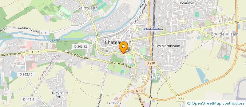 localisation de l'entreprise COMPAGNIE TRAUM à CHATEAUDUN