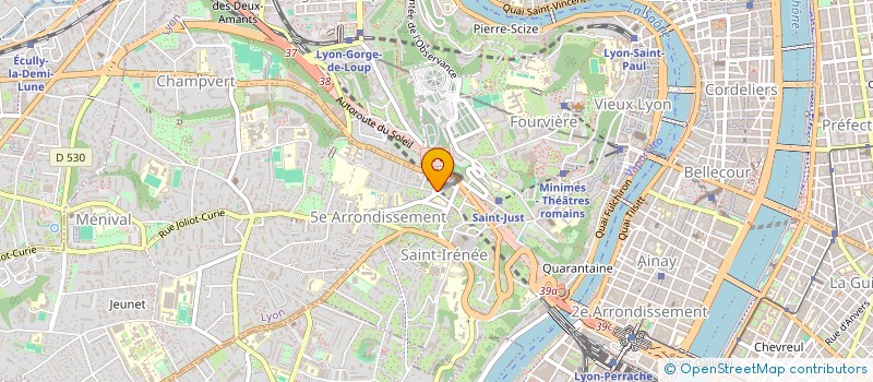 localisation de l'entreprise COMPAGNIE TRISHANKU à LYON