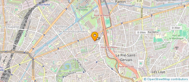 localisation de l'entreprise COMPAGNIE TROISIEME FOIS  PARIS