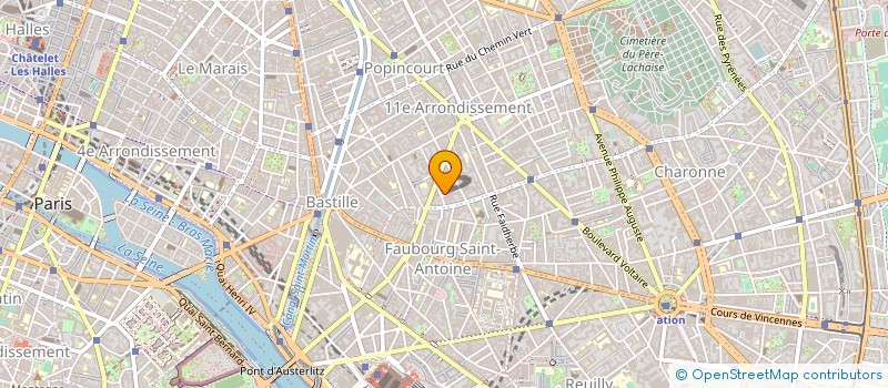 localisation de l'entreprise COMPAGNIE TROMPE LE MONDE  PARIS