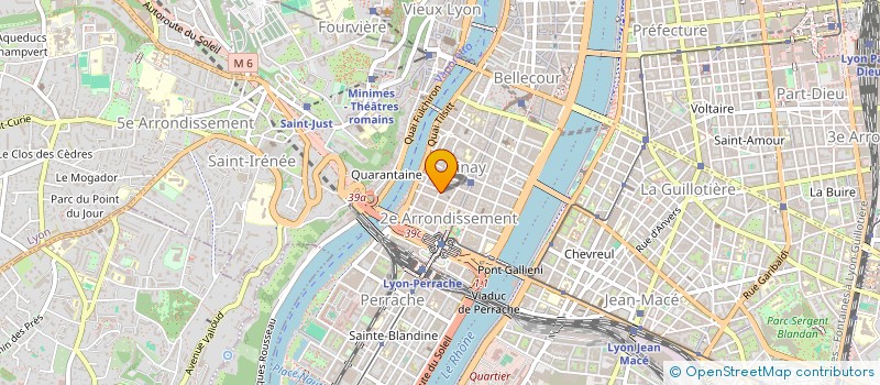 localisation de l'entreprise COMPAGNIE TUTTI QUANTI à LYON