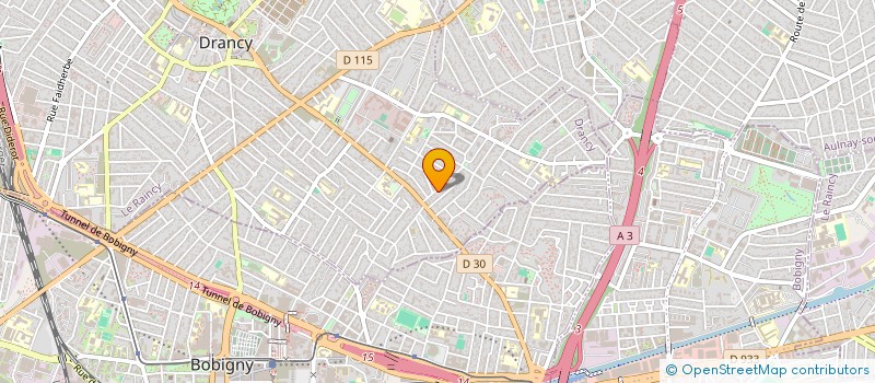 localisation de l'entreprise COMPAGNIE TUYAUTERIE FRIGORIFIQUE INDUSTRIEL  DRANCY