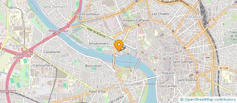 localisation de l'entreprise COMPAGNIE TYKA TOUCAN à TOULOUSE