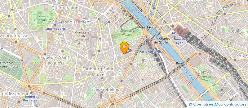 localisation de l'entreprise COMPAGNIE UN CHEVEU SUR LA LANGUE  PARIS