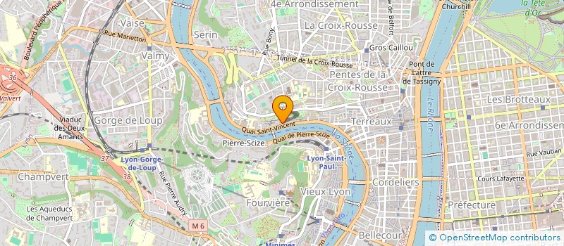 localisation de l'entreprise COMPAGNIE UN CLOWN SINON RIEN à LYON