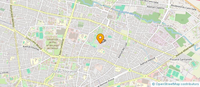 localisation de l'entreprise COMPAGNIE UN DEUX TROIS SOLEIL à PAU