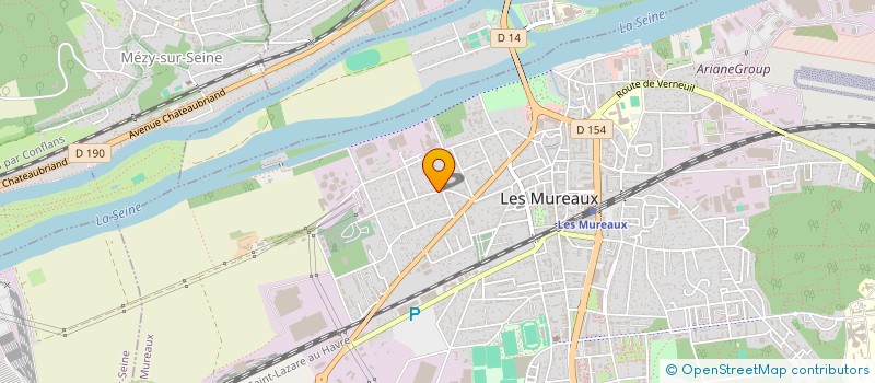 localisation de l'entreprise COMPAGNIE UN POINT C EST TOUT à LES MUREAUX