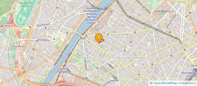 localisation de l'entreprise COMPAGNIE UN SIX DEUX SUITE  PARIS