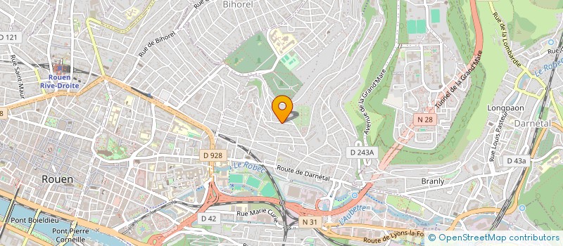 localisation de l'entreprise COMPAGNIE UNE DATE à ROUEN