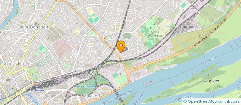 localisation de l'entreprise COMPAGNIE UNE POUSSIERE D'ETOILE à NANTES