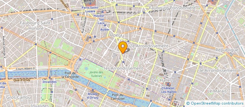 localisation de l'entreprise COMPAGNIE UNIVERSELLE DE PROMOTION TOURISTIQUE à PARIS