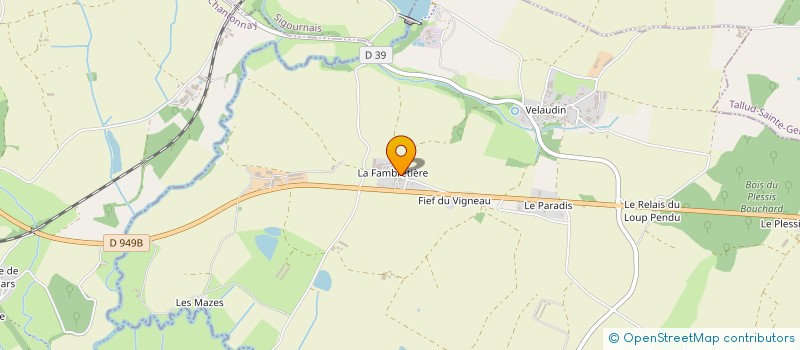 localisation de l'entreprise COMPAGNIE URULOKI  BAZOGES-EN-PAREDS