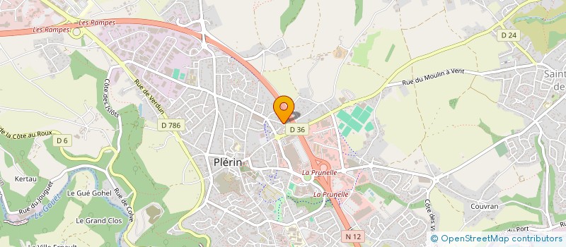 localisation de l'entreprise COMPAGNIE V O à BINIC-ETABLES-SUR-MER