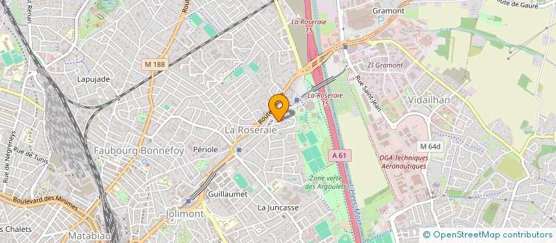 localisation de l'entreprise COMPAGNIE VAGUE SUBMERSION à TOULOUSE