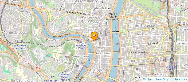 localisation de l'entreprise COMPAGNIE VARIATIONS à LYON