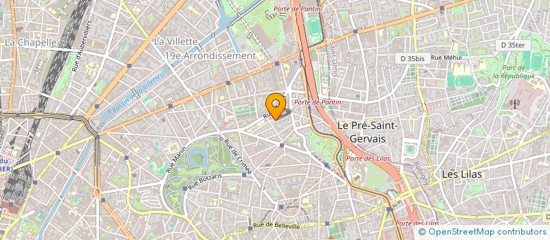 localisation de l'entreprise COMPAGNIE VARSORIO  PARIS