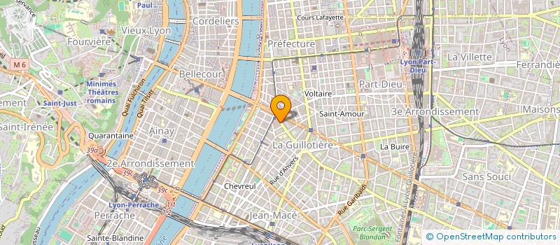 localisation de l'entreprise COMPAGNIE VENTRE MAUVE  LYON