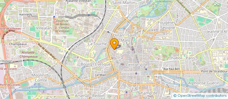 localisation de l'entreprise COMPAGNIE VERTUGADIN à RENNES
