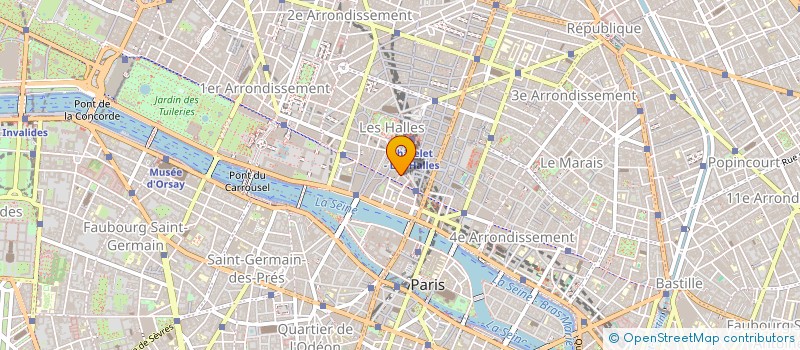 localisation de l'entreprise COMPAGNIE VICKY MESSICA à PARIS