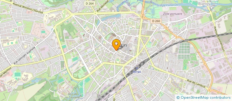localisation de l'entreprise COMPAGNIE VIES A VIES à ARRAS