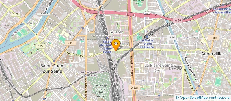 localisation de l'entreprise COMPAGNIE VINCENT PICCERELLE  SAINT-DENIS