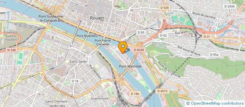 localisation de l'entreprise COMPAGNIE VIVARIUM  ROUEN