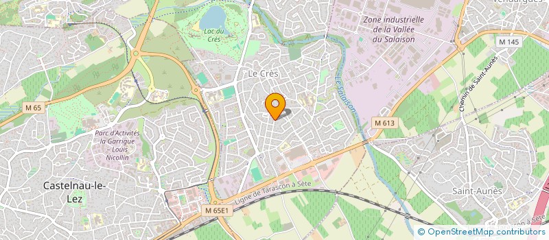 localisation de l'entreprise COMPAGNIE VOLPINEX à LE CRES