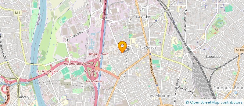 localisation de l'entreprise COMPAGNIE VORACES à TOULOUSE