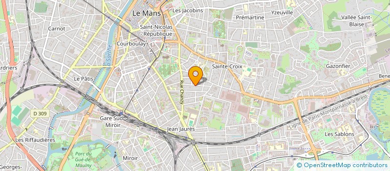 localisation de l'entreprise COMPAGNIE WALES  LE MANS