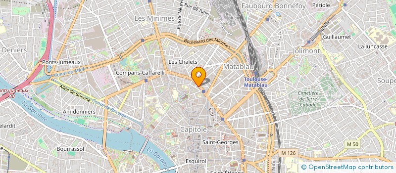 localisation de l'entreprise COMPAGNIE WANDA MACGREGOR à TOULOUSE