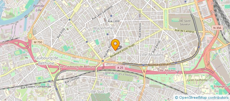 localisation de l'entreprise COMPAGNIE WES BOTTOM  LILLE