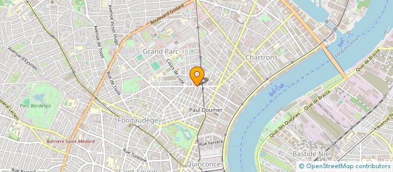 localisation de l'entreprise COMPAGNIE WINE AND DINE à BORDEAUX