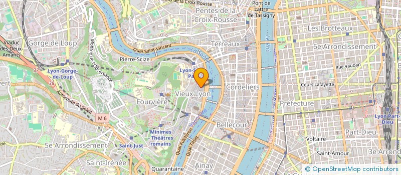localisation de l'entreprise COMPAGNIE XOXO à LYON