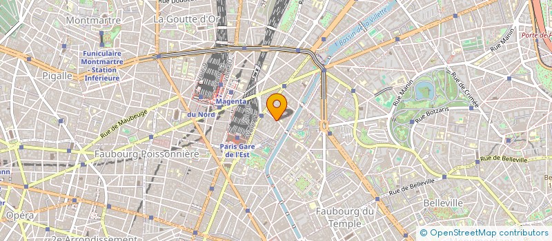 localisation de l'entreprise COMPAGNIE YVONNE  PARIS