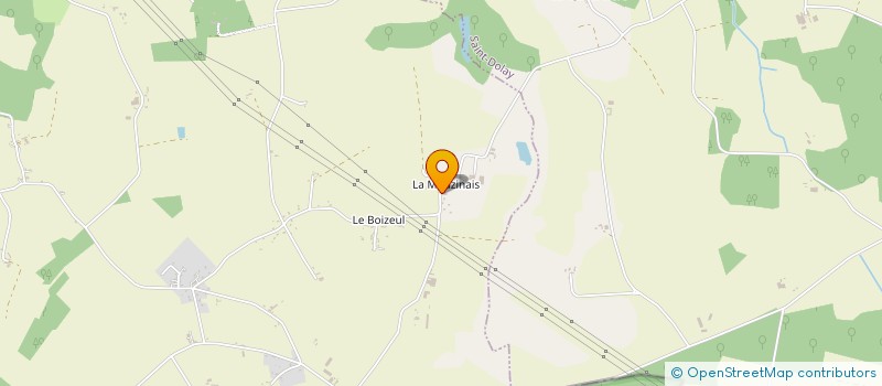 localisation de l'entreprise COMPAGNIE ZARINA KHAN GRAND OUEST  SAINT-DOLAY