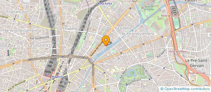 localisation de l'entreprise COMPAGNIE ZEREP  PARIS