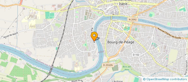 localisation de l'entreprise COMPAGNIE ZIGOMATIK à ROMANS-SUR-ISERE