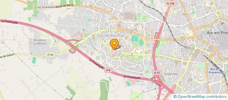 localisation de l'entreprise COMPAGNIE ZONE IMPACT  AIX-EN-PROVENCE