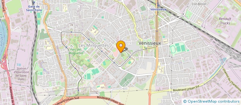 localisation de l'entreprise COMPAGNIE ZORO HENCHIRI  VENISSIEUX