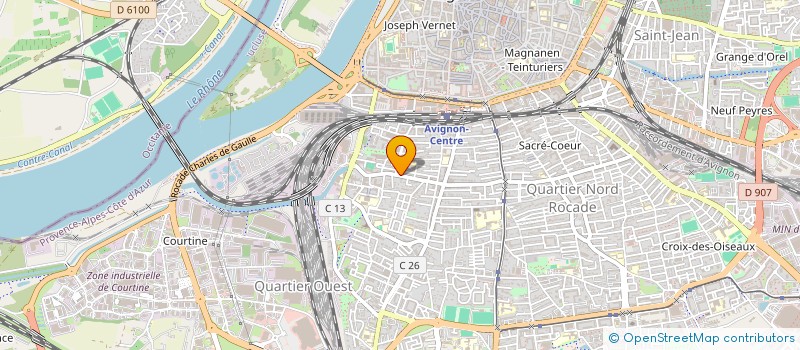 localisation de l'entreprise COMPAGNIE ZYANE - SLAM DE FEMME  AVIGNON