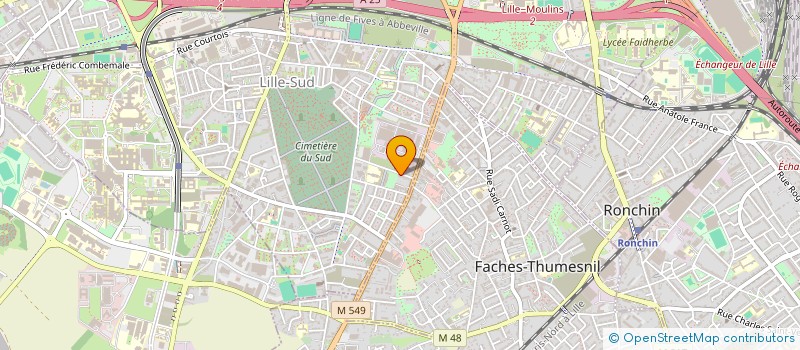 localisation de l'entreprise COMPAGNIES POIGNEES D'AMOUR à LILLE