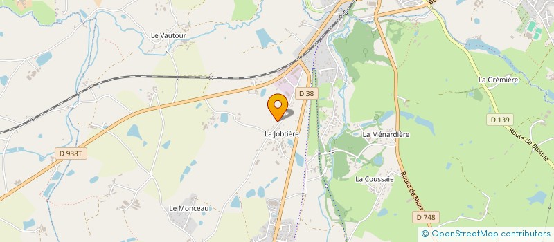 localisation de l'entreprise COMPAGNON  BRESSUIRE