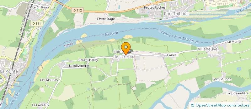 localisation de l'entreprise 'COMPAGNON CHEVAL'  SAINT-JEAN-DE-LA-CROIX