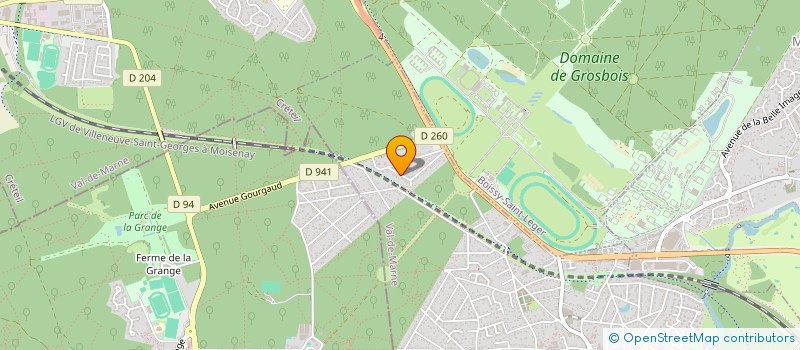 localisation de l'entreprise COMPAGNON DU TOIT à VILLECRESNES