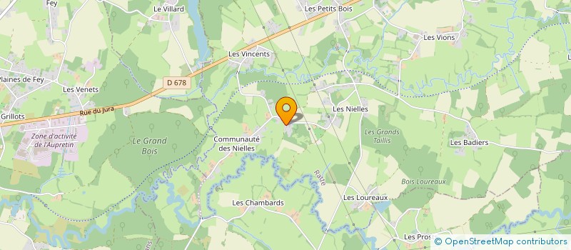 localisation de l'entreprise COMPAGNON FRERES à RATTE